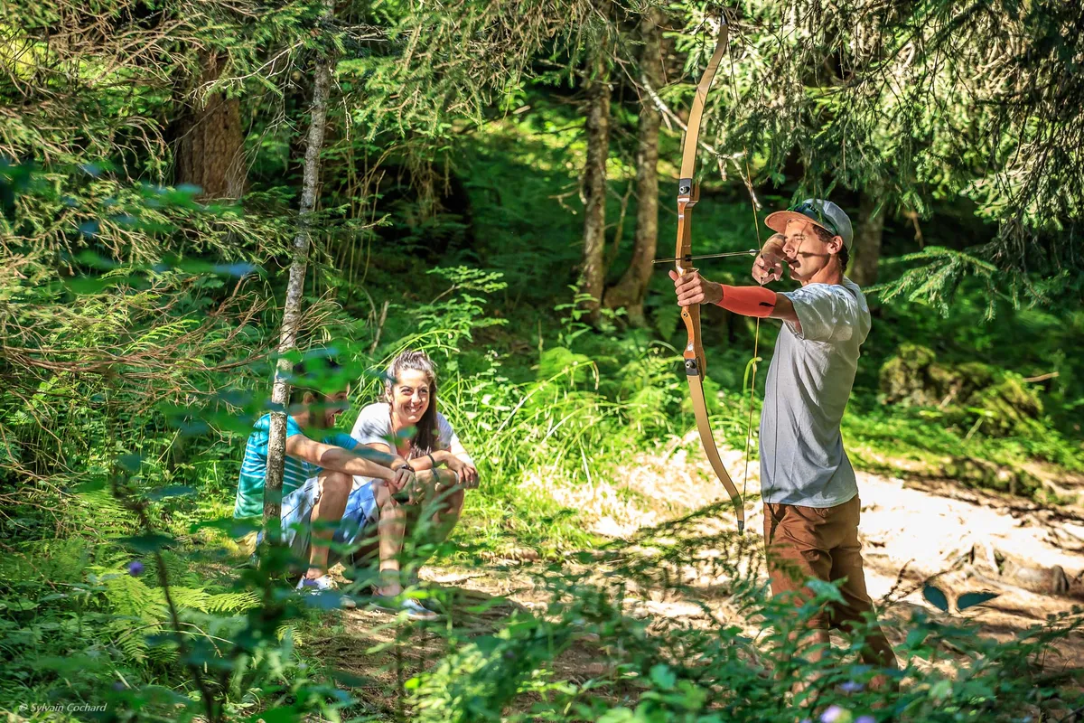 Archery Hunt course in Morgins