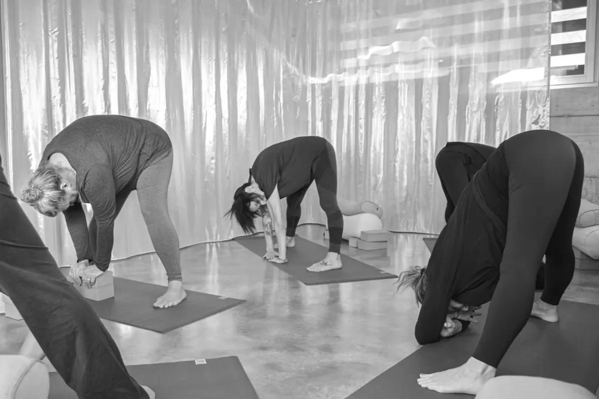 Wellness and yoga space near Morgins