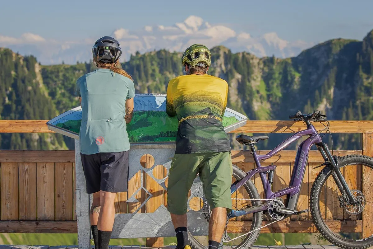 E-bike Routes near Morgins