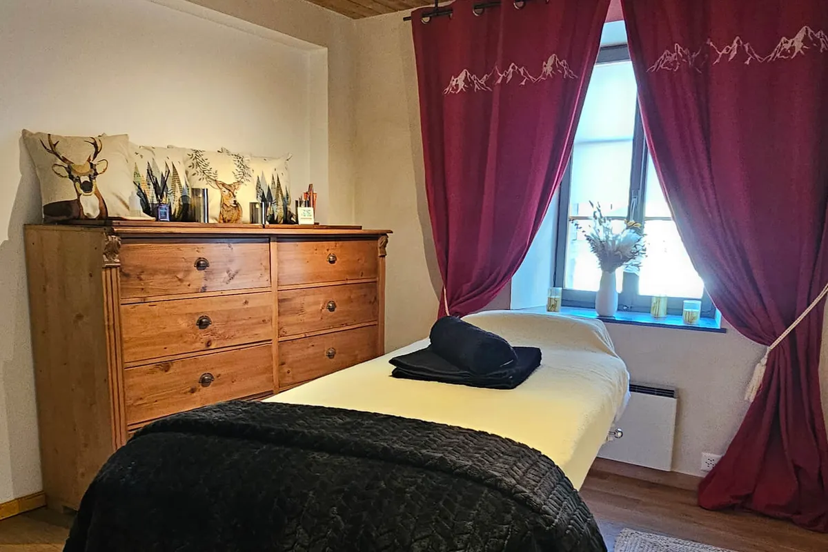 Oxygen massage room in Morgins