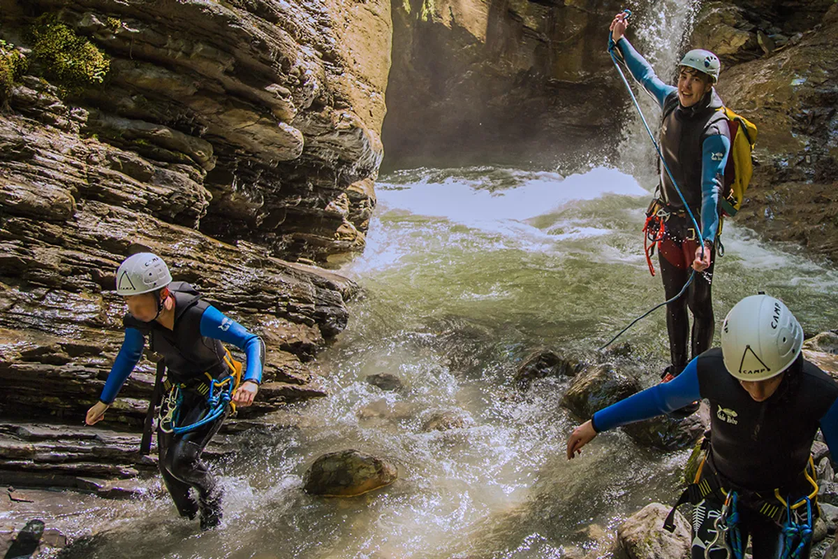 YouCanyon canyoning near Morzine